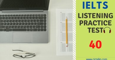 IELTS Listening General Practice Test 2023 (with Answers)