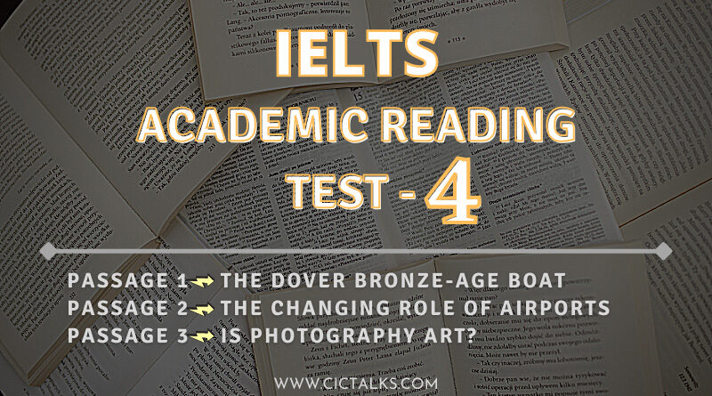 IELTS Reading practice test 2021 with answers- TEST 4