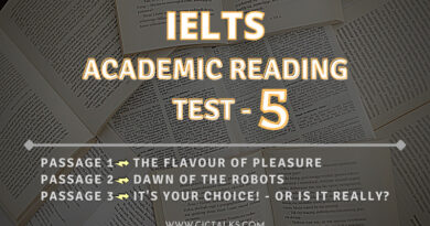 IELTS Reading practice test pdf 2021 with answers- TEST 5