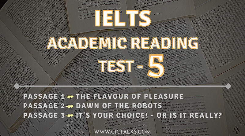 IELTS Reading practice test pdf 2021 with answers- TEST 5