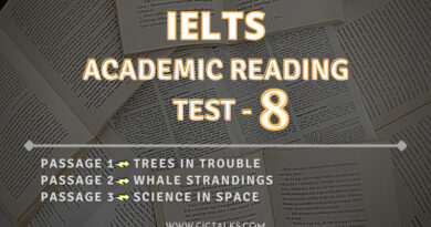 IELTS Reading practice test 2021 British council