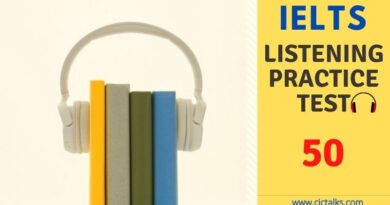 IELTS Listening free online IDP practice [TEST 50]