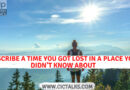 Describe a time you got lost in a place you didn’t know about [IELTS Cue Card]