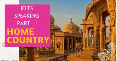 IELTS Speaking Part 1 - HOME COUNTRY [Answers + Band 9 Vocabulary]