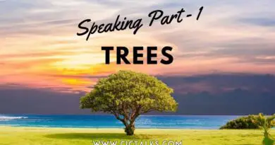 IELTS Speaking Part 1 Topic - TREES [Q&A, Band 9 Vocabulary]
