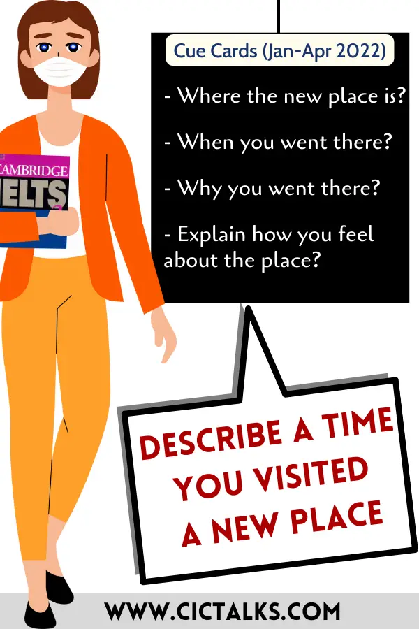 IELTS Speaking Part-2 Describe a time you visited a new place cue card topic