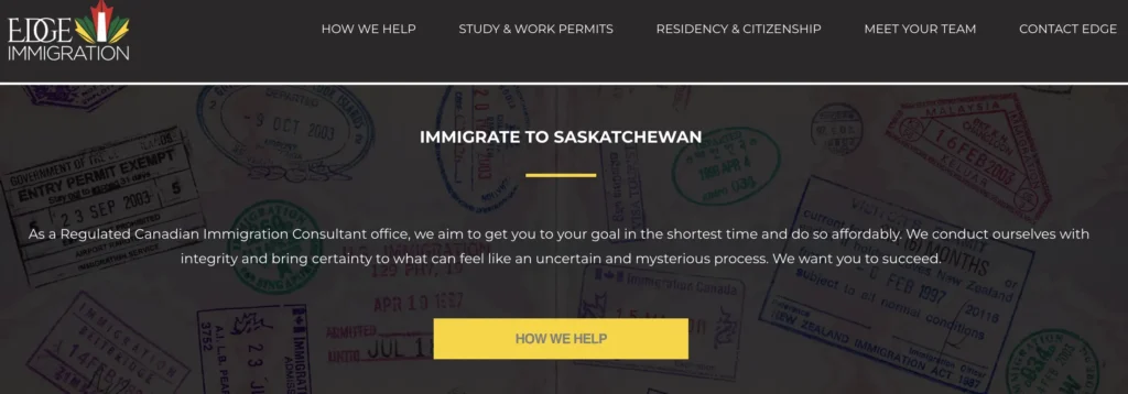 Edge Immigration Consultant Saskatchewan