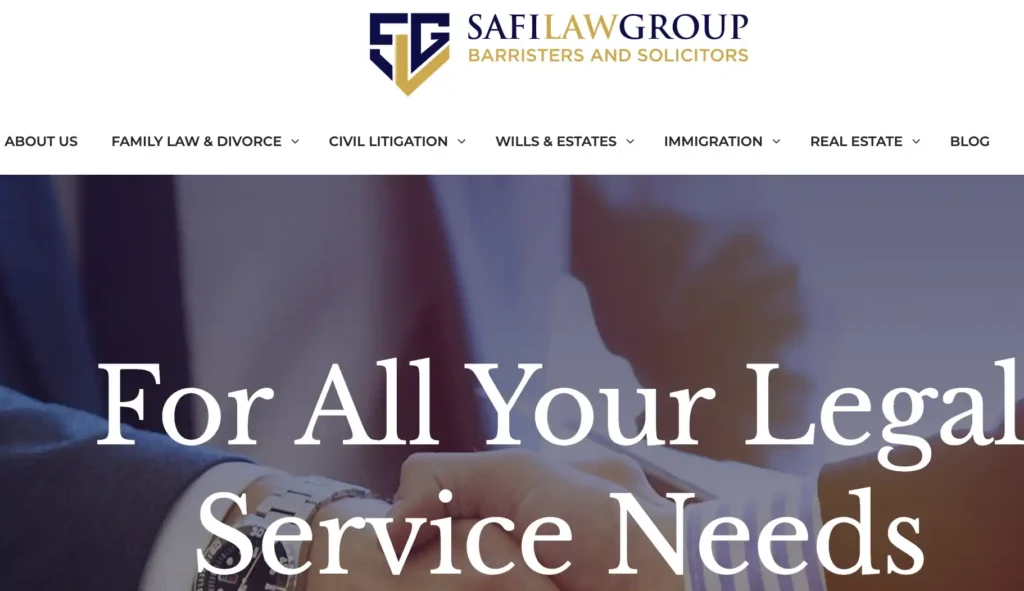 Safi Law Group Immigration Lawyer Edmonton