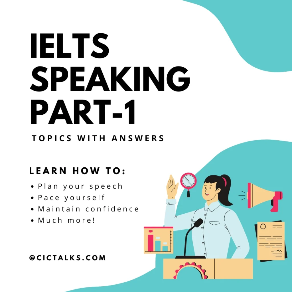 2023 Topics for IELTS Speaking with Questions and Answers
