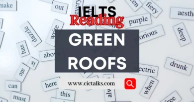 Green Roofs - IELTS Reading Passage With Answers
