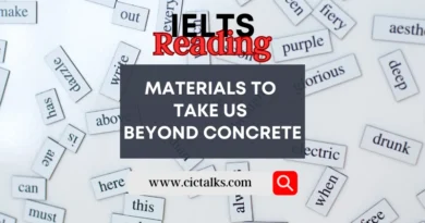 Materials To Take Us Beyond Concrete - IELTS Reading with Answers