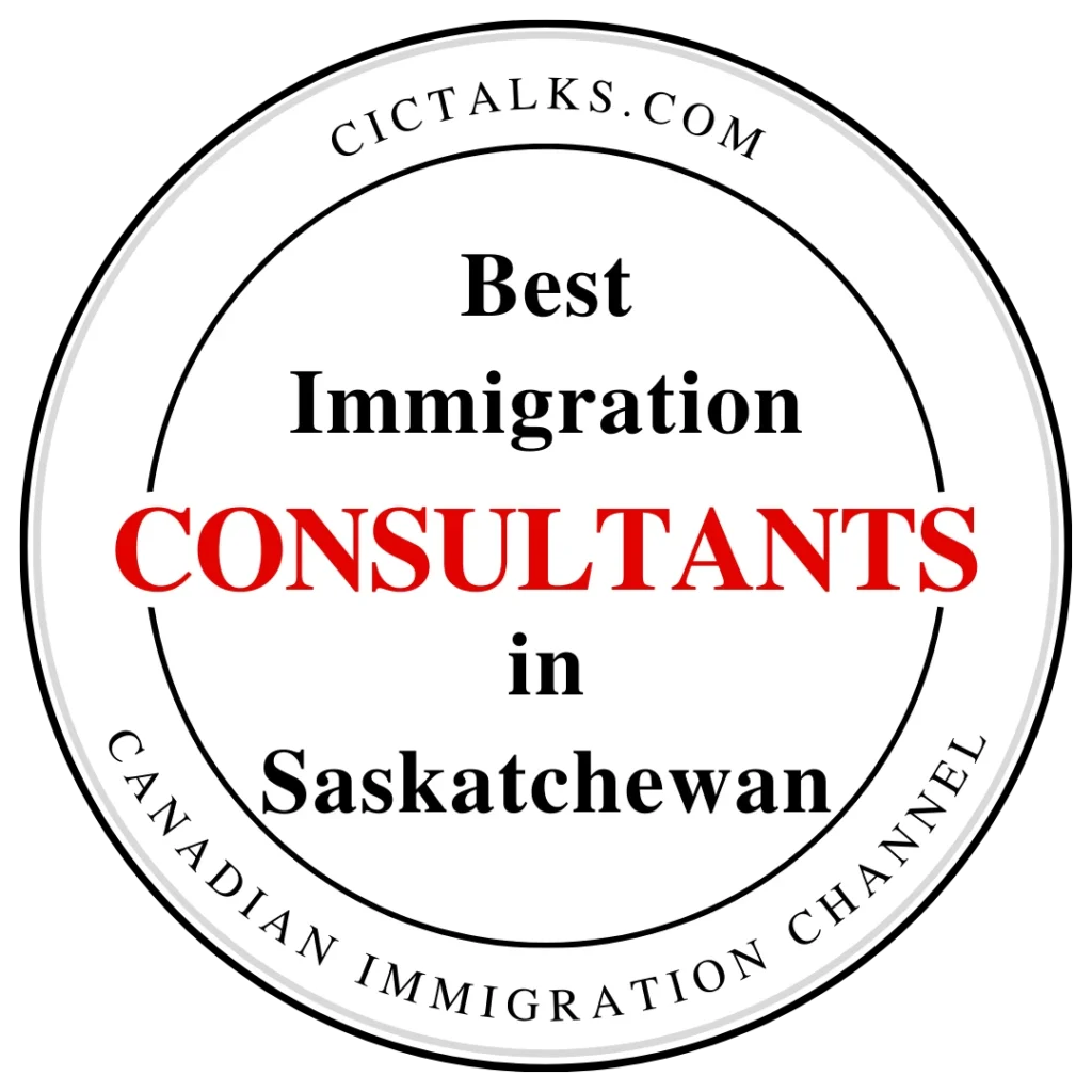 Best Saskatchewan immigration consultancy badge