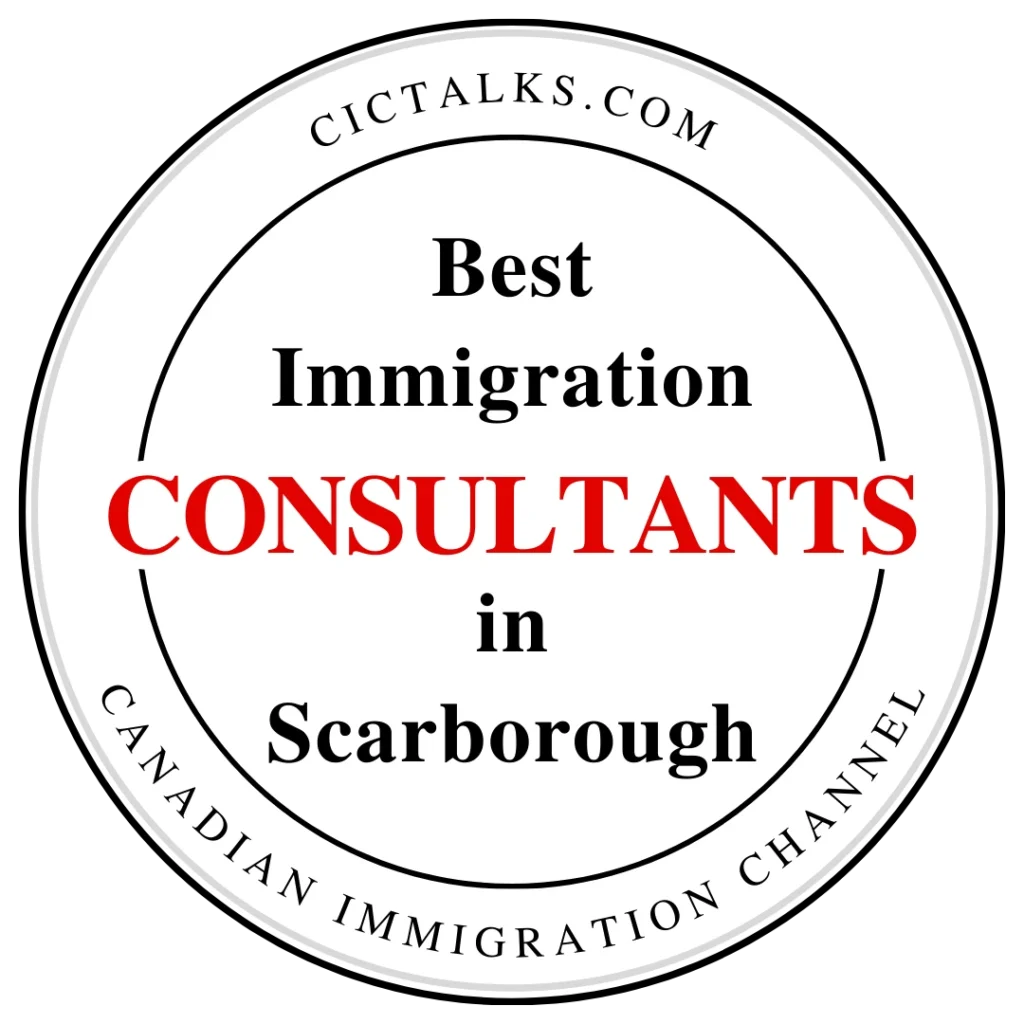 Best Scarborough immigration consultancy badge